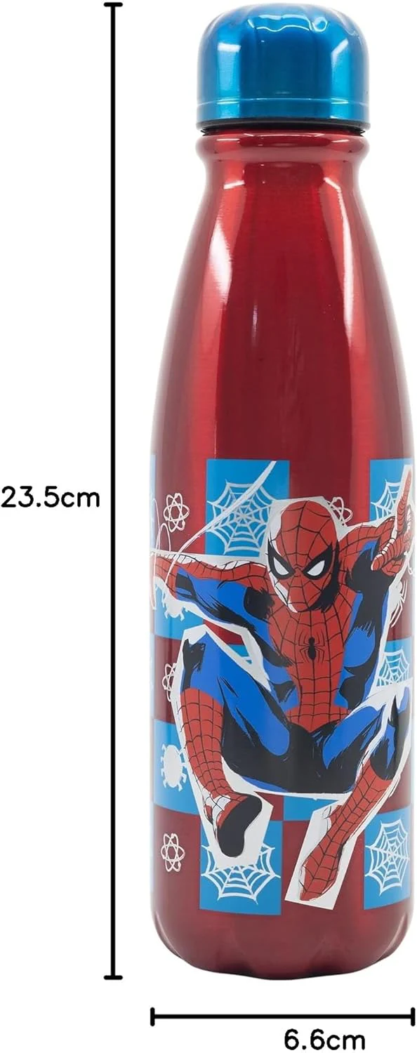 AKDC Water Bottle Aluminium Spiderman 600ml - Image 2