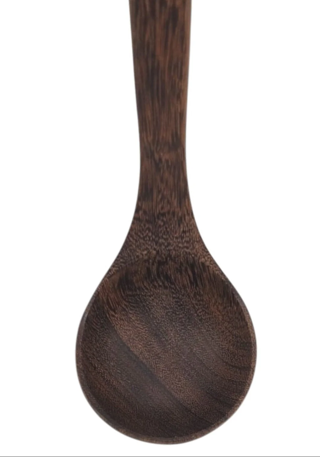 AKDC Wooden Ladle, Wooden Spoons, Wood Soup Spoon Serving Spoon with Comfortable Long Handle and Grain for Cooking, Serving and Stirring-27cmX8cm - Image 3