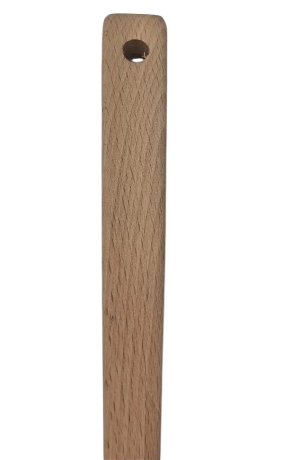 AKDC Wooden Ladle, Wooden Spoons, Wood Soup Spoon With Comfortable Long Handle and Grain for Cooking, Serving and Stirring-28cmX8cm - Image 4