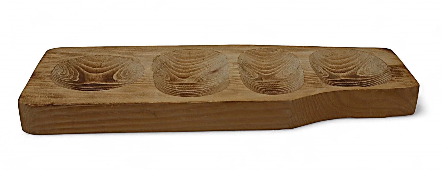 AKDC Wooden Snack Tray with 4 Compartments – 82×34×22 cm, Ideal for Parties - Image 2