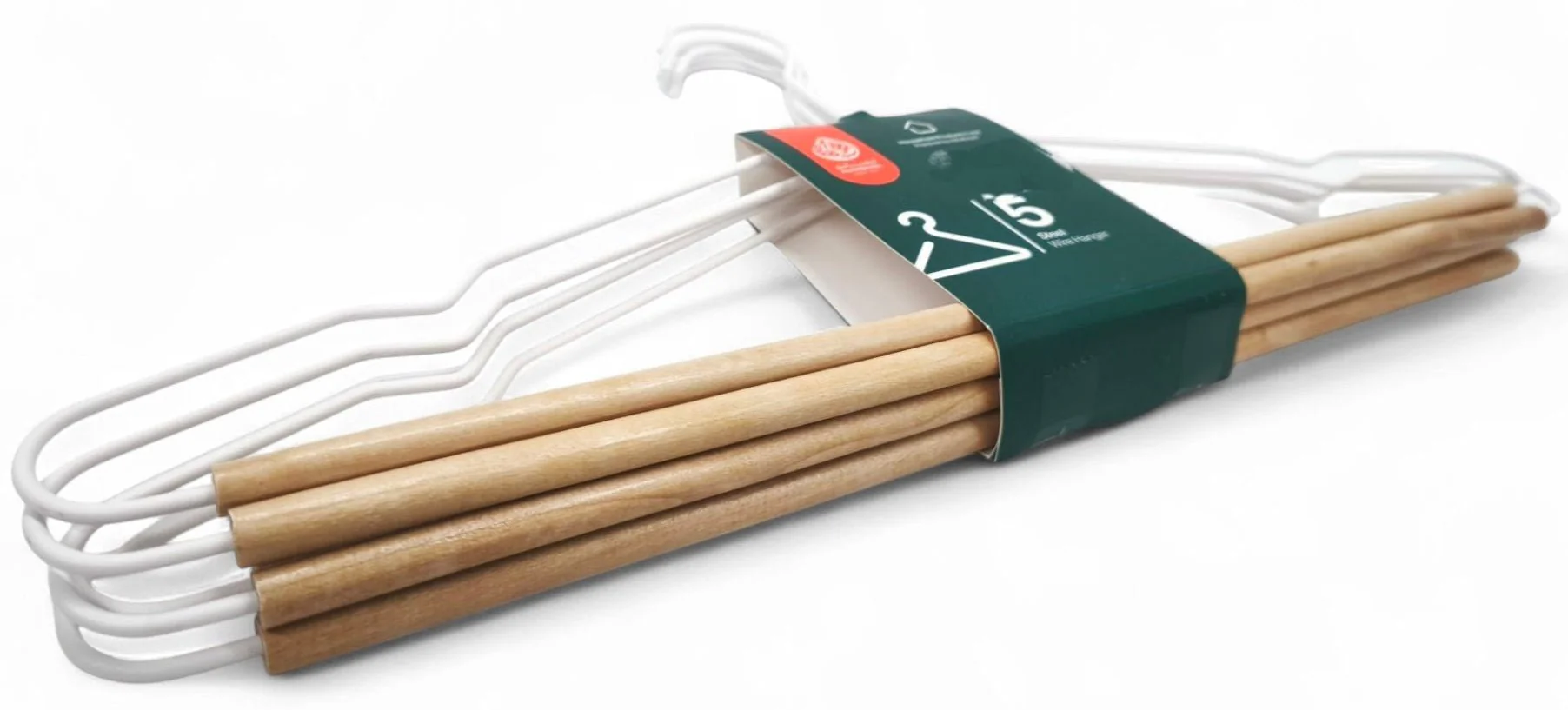 Al Kabayel Steel Wire Hangers  Set of 5 - Image 3