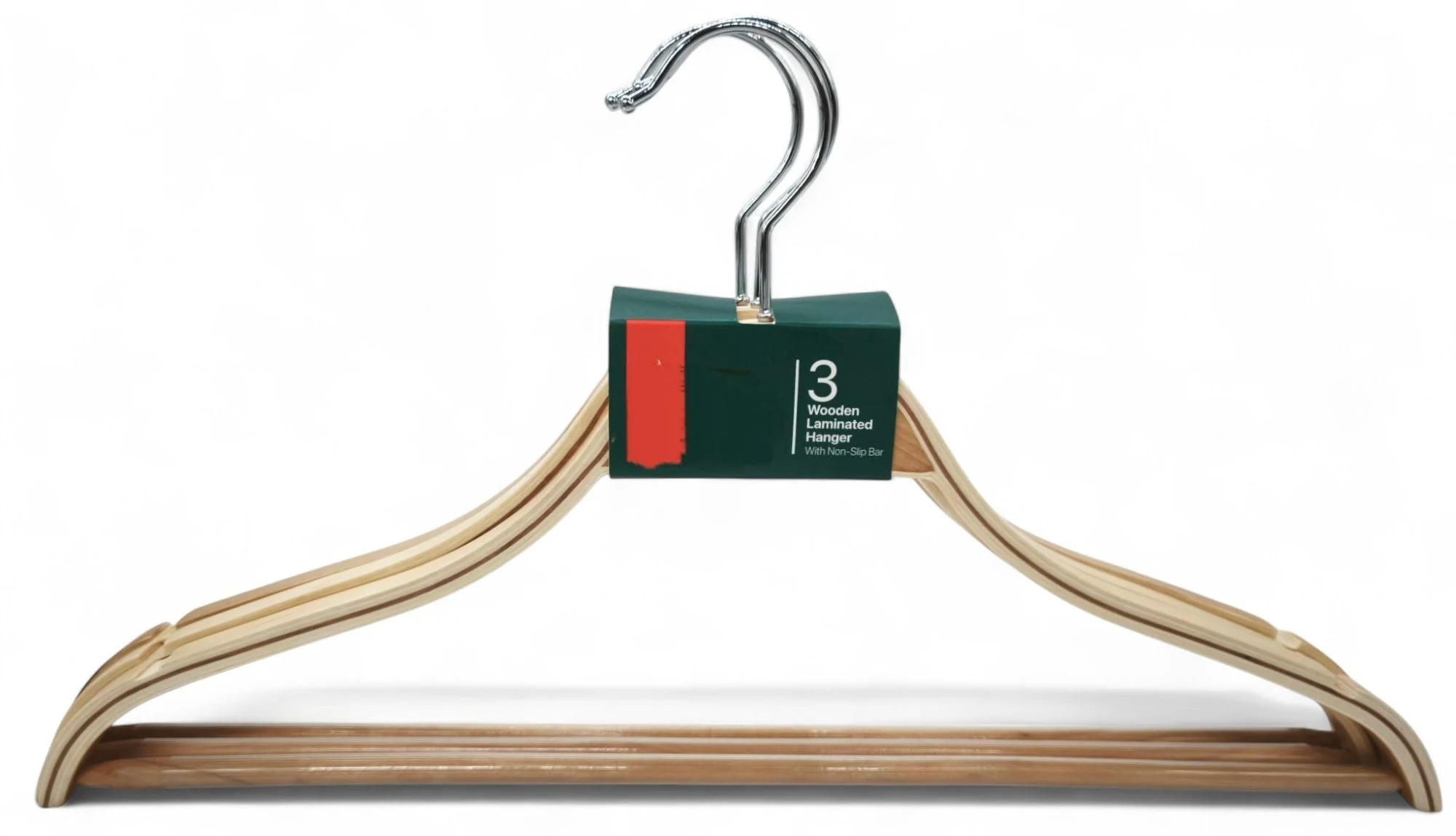 Al Kabayel Wooden Hangers 3-Pack