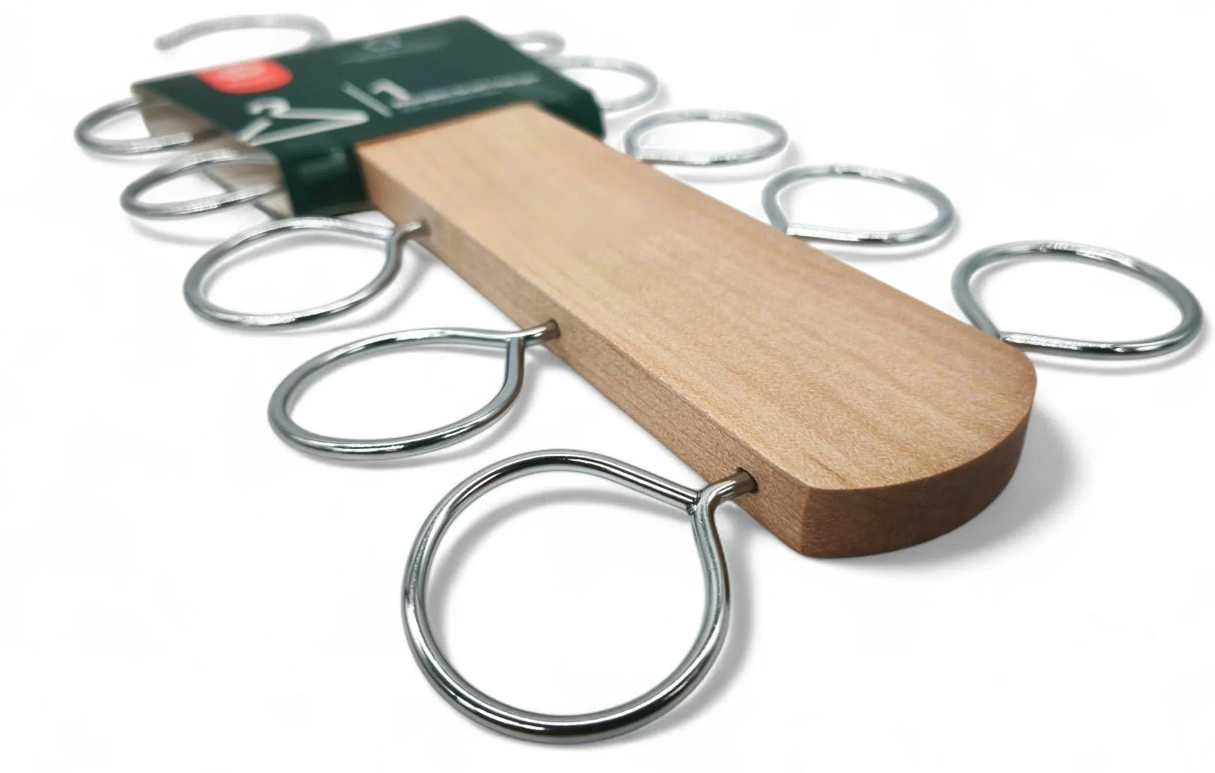 Al Kabayel Wooden Scarf Hanger 10 Holders - Image 2