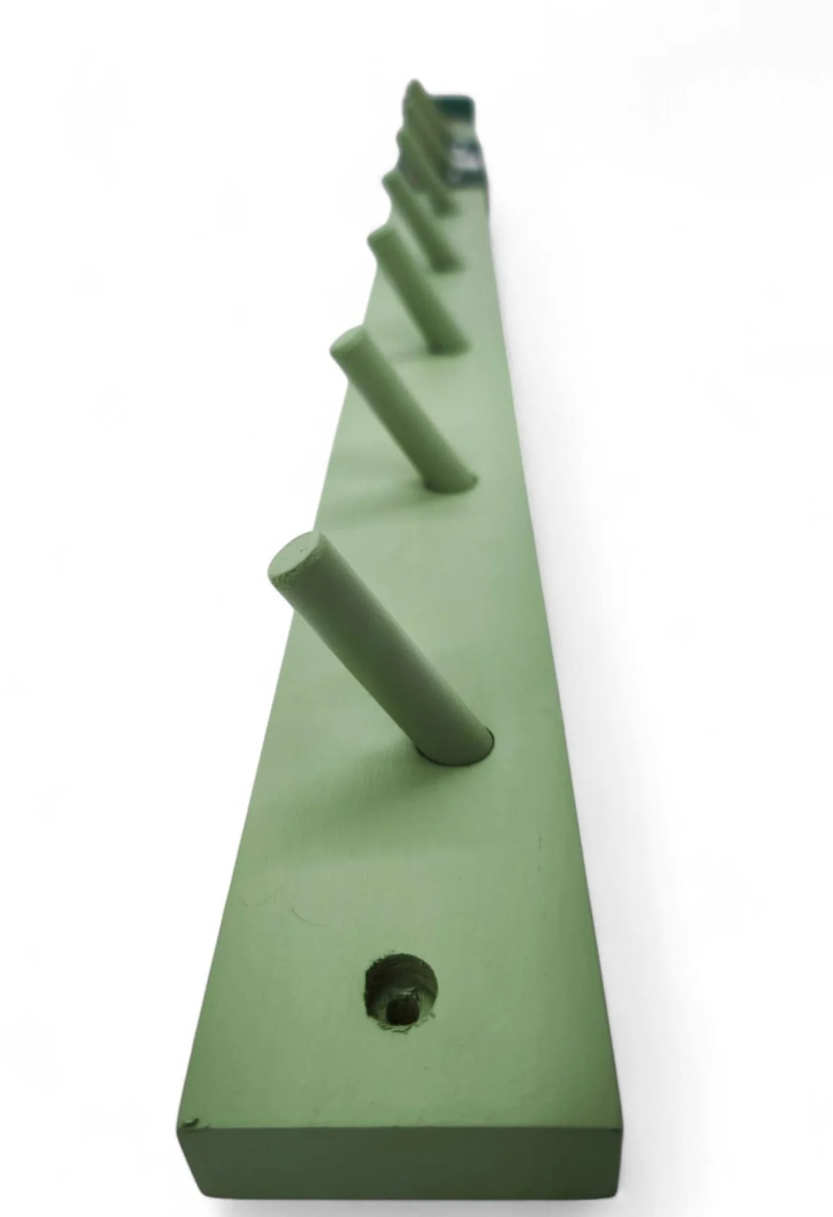 Al Kabayel Wooden Wall Hangerâ€“ 7-Hook,58Cm - Image 2