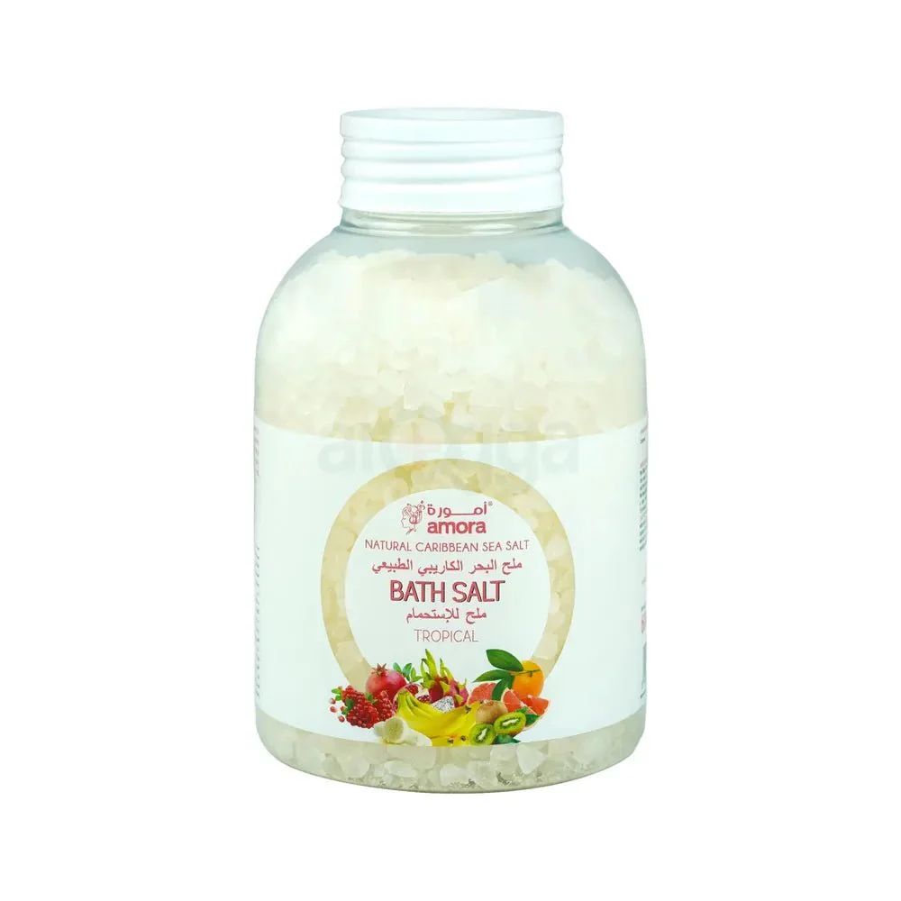 Amora Natural Caribbean Sea Bath Salt 600g- Tropical