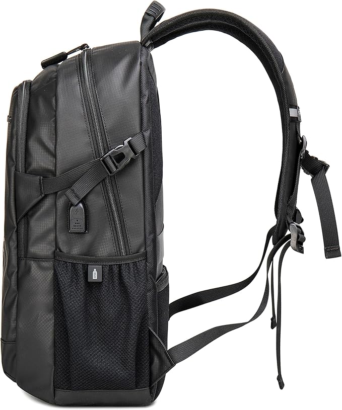Arctic Hunter 26 L Laptop Backpack 47cm*33cm*17cm, Water Resistant Anti-Theft Pocket with USB Port and Separate Laptop Compartment Premium Office Backpack, Blue-B00387 - Image 4