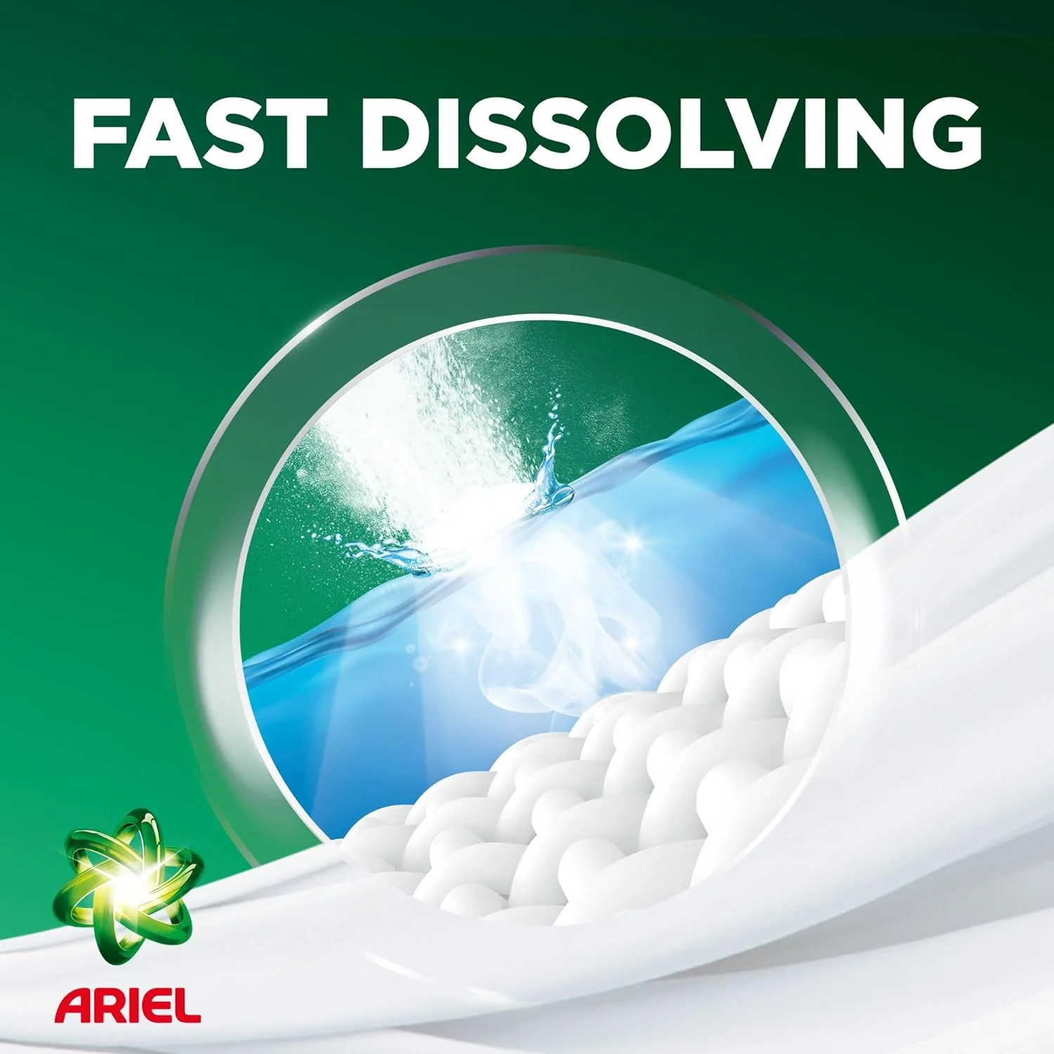 Ariel Fast Automatic Dissolving Laundry Detergent Powder, 2.5 KG - Image 3