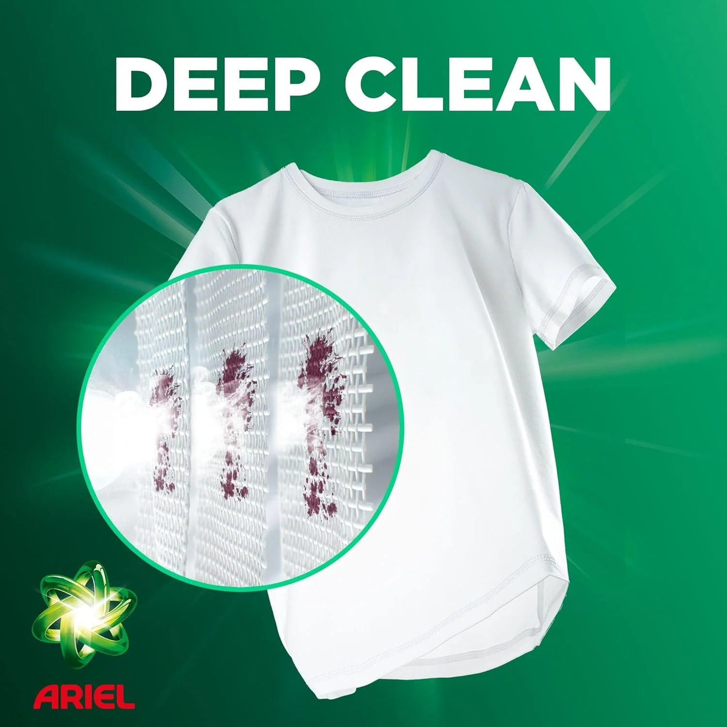 Ariel Fast Automatic Dissolving Laundry Detergent Powder, 2.5 KG - Image 4