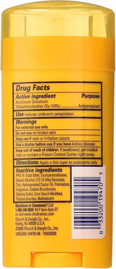 Arm & Hammer Ultramax Powder Fresh-73Grams - Image 2