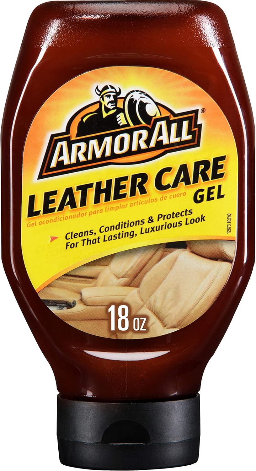 Armor All Leather Care Gel 532ml – Cleans, Conditions & Protects Car Leather Surfaces