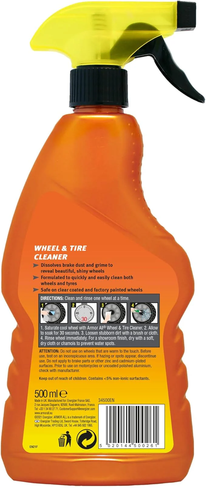 ARMOR ALL Wheel Cleaner, 500 ml - Image 2