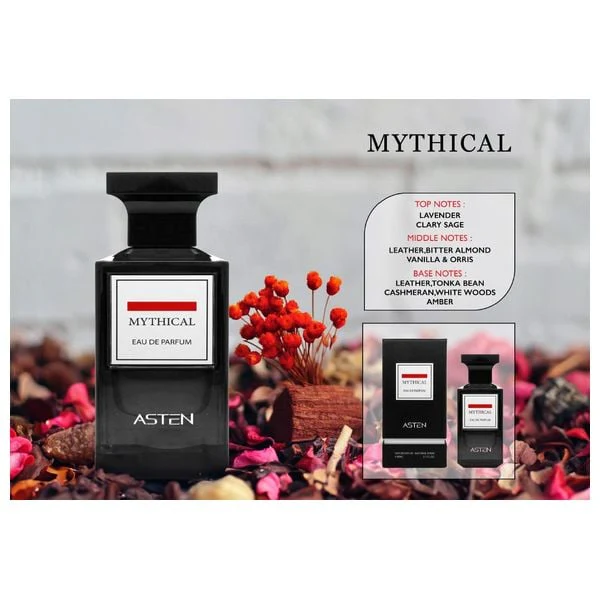 Asten Mythical EDP for Unisex- 80ml - Image 2