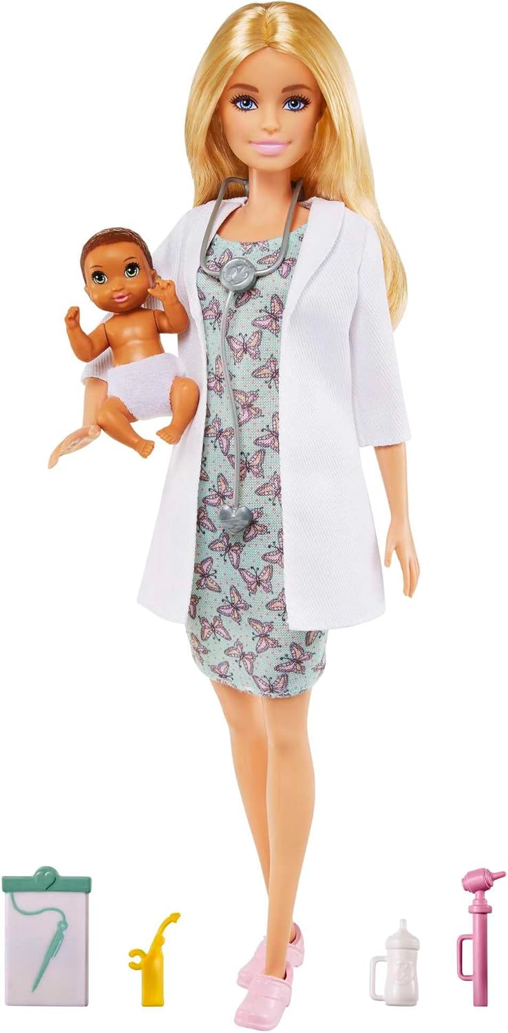 Barbie Doctor Doll, Kids Over 3+ Age, GVK03