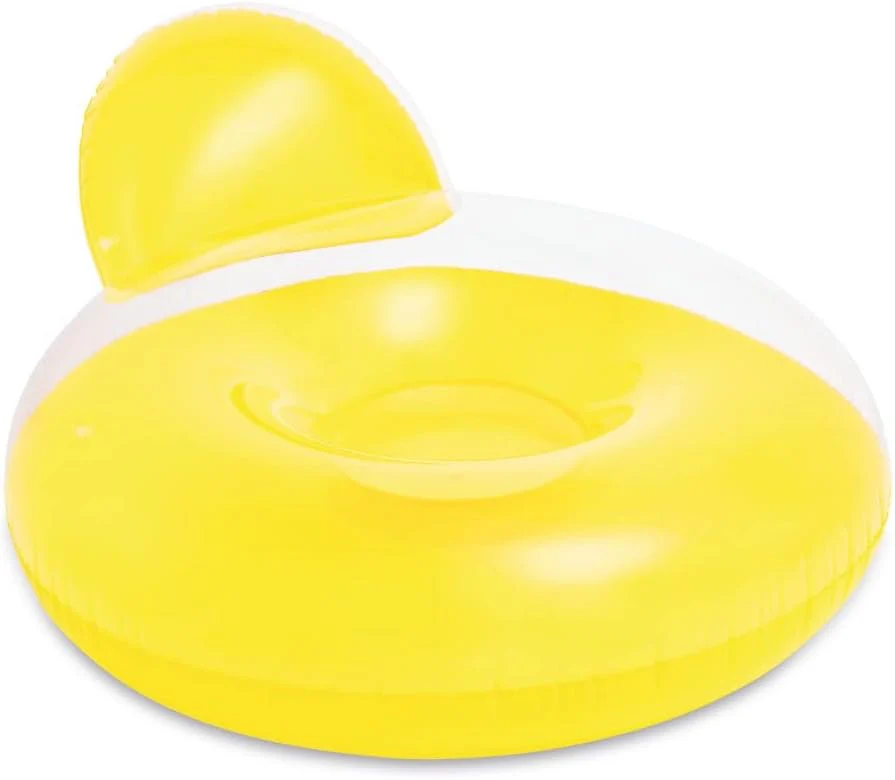 Intex Pillow-Back Inflatable Lounge Float – 137 x 122 cm | Assorted Colors - Image 5