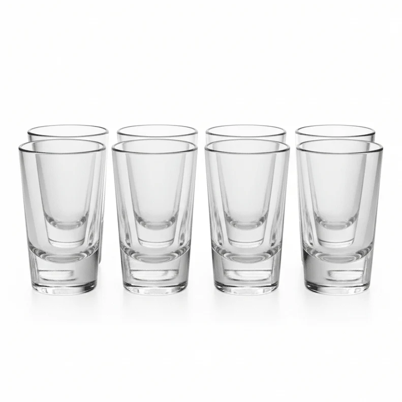 BICC Pilsen 35ml Mini Shot Glasses for Spirits, Tastings & Party Use – Set of 6
