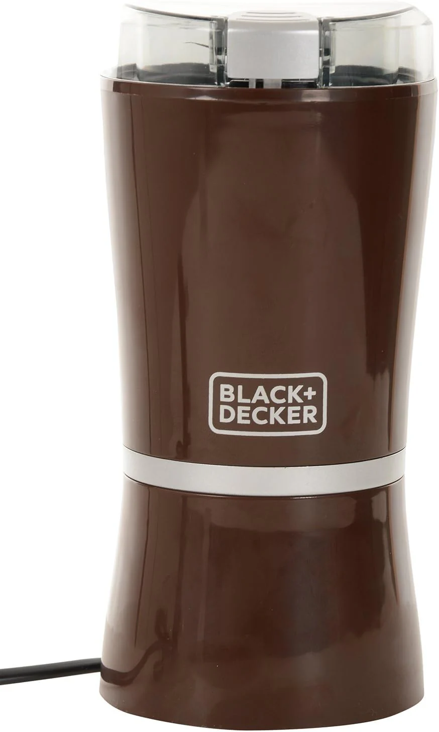 BLACK+DECKER Coffee Grinder 150W CBM4-B5 – Compact Electric Grinder with Stainless Steel Cup & Blades, 60g Capacity, Ideal for Fresh Coffee Beans, Spices & Seeds - Image 3