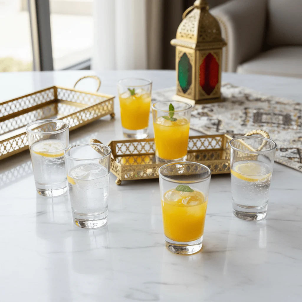 Blidamini 120ml Tall Glass Tumblers for Juice, Water & Soft Drinks – Durable Glass Set of 6 - Image 2