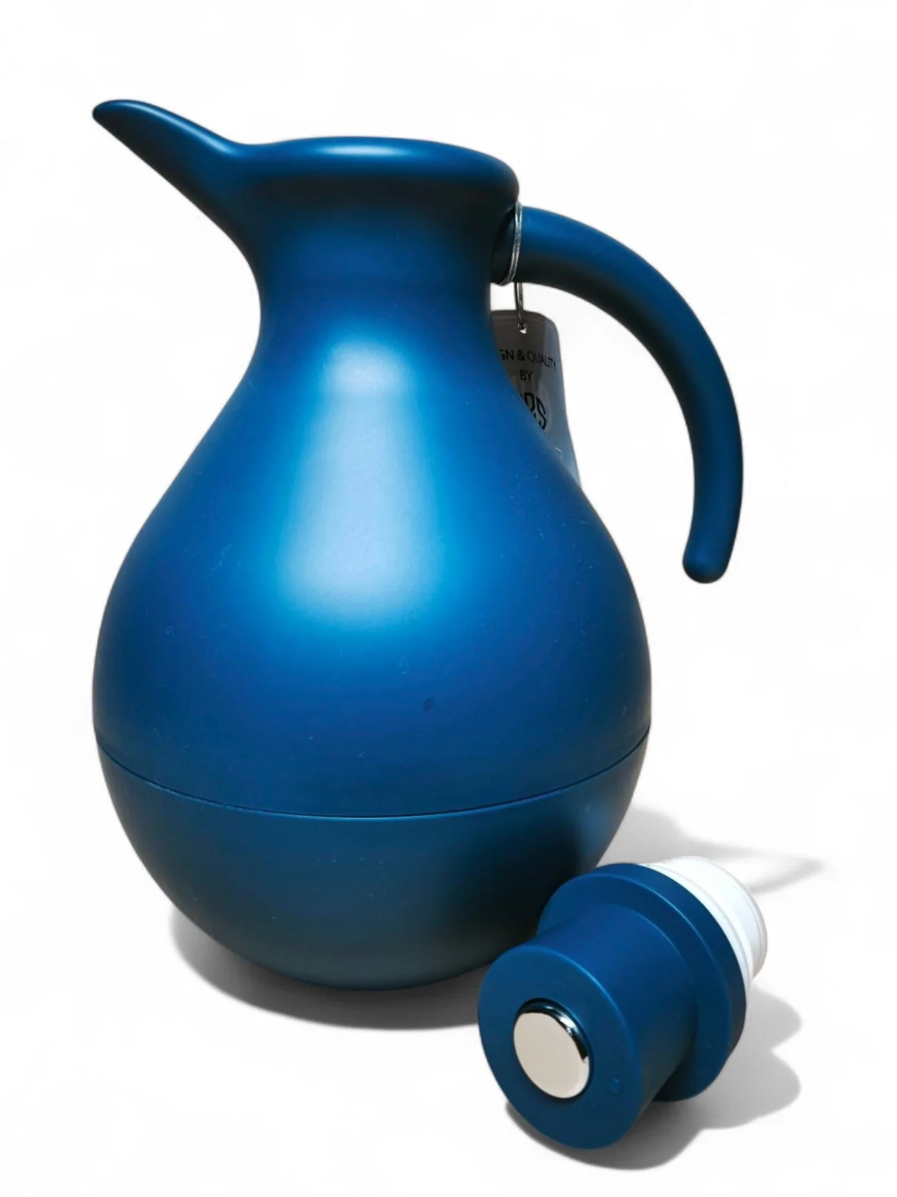 Bright Stone Designer Vacuum Flask 1L Dark Blue - Image 2