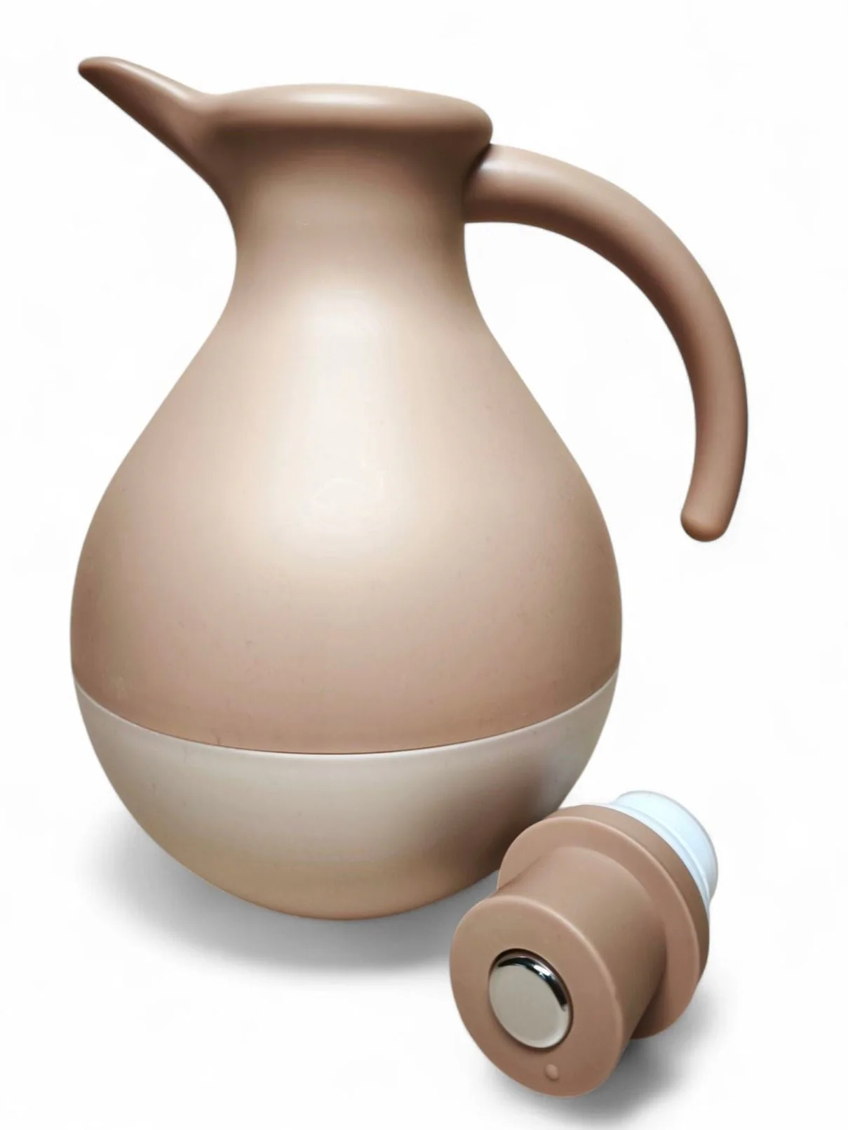 Bright Stone Designer Vacuum Flask 1L Peach - Image 2