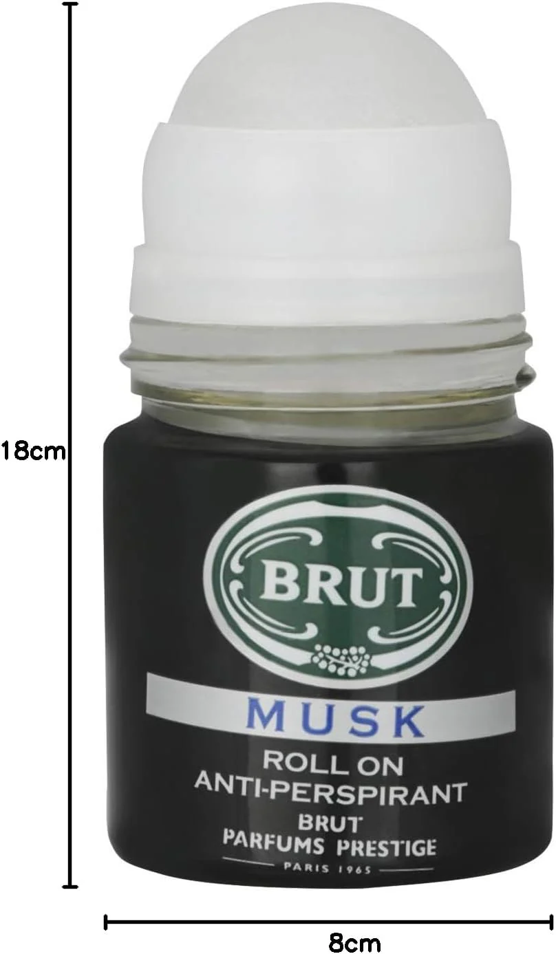 Brut Musk Fresh Long Lasting Fragrant with Signature Scent Roll On Anti Persipirant Body Deodorant For Men-50 ML - Image 5