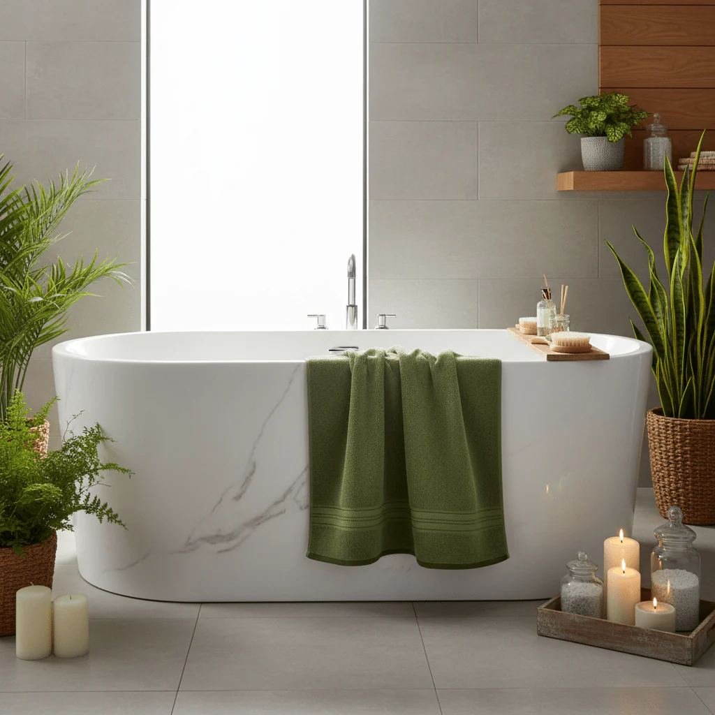 BTC Luxury Bath Towel – 80x160 cm, Assorted Colors - Image 2