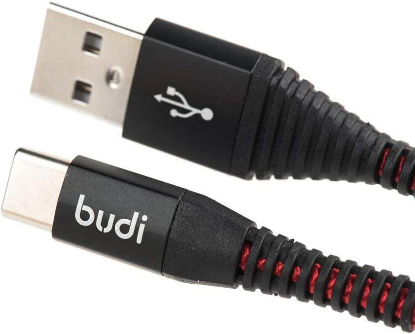 BUDI Charge/Sync cable Micro USB, 1 meter - Image 2