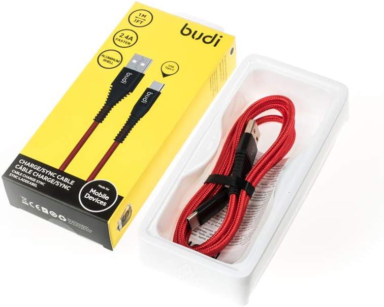 BUDI Charge/Sync cable Micro USB, 1 meter - Image 4