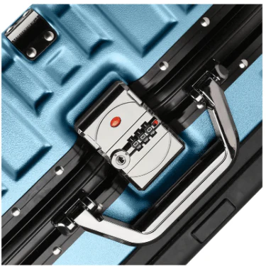 Cabinpro CP001 Ultra-Durable 28-Inch Aluminium Frame Polycarbonate Travel Trolley Suitcase – Dark Blue Premium Edition - Image 3