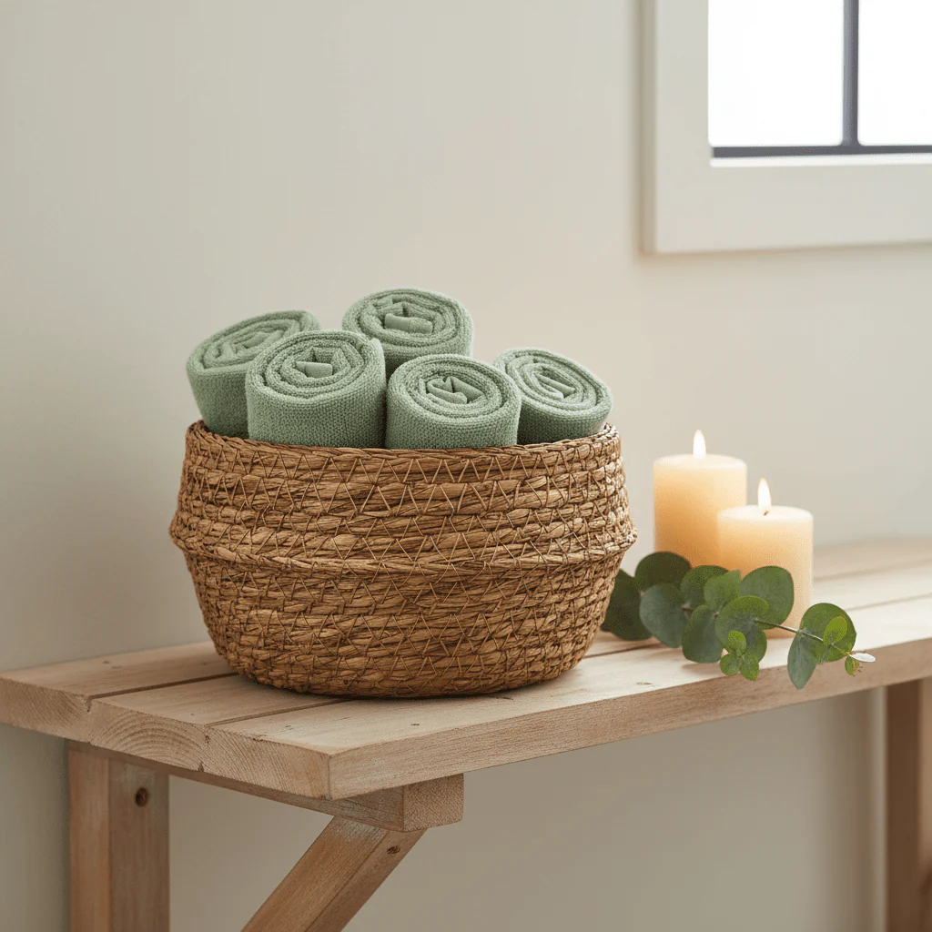 Cannon Face Towel – Sage Green | 50×100 cm - Image 3