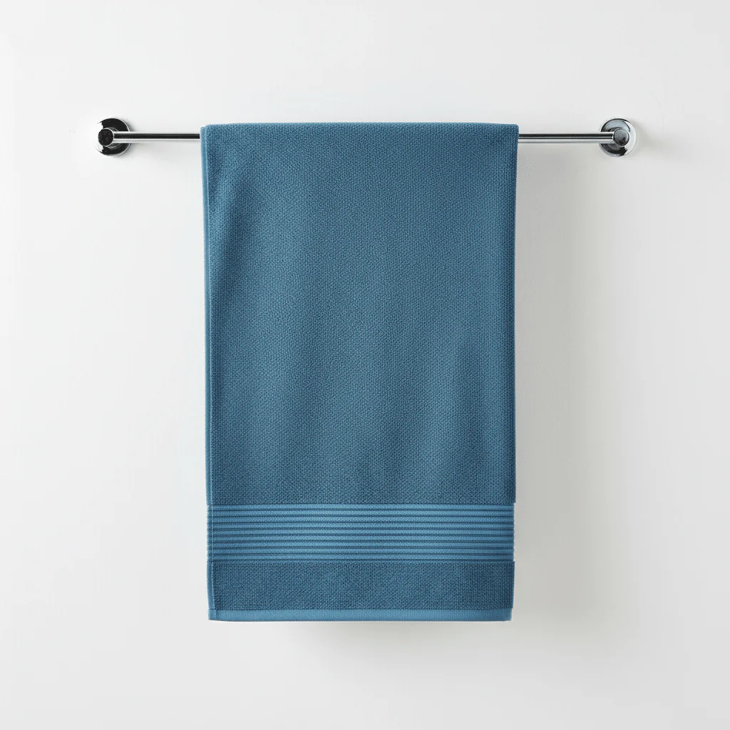 Cannon Face Towel – Indigo Blue | 50×100 cm - Image 2