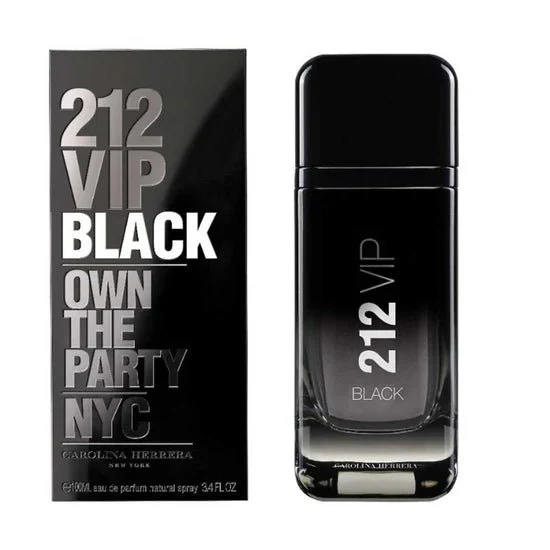 Carolina Herrera 212 VIP Black-Own The Party-NYC Perfume EDP for Men- 100ml
