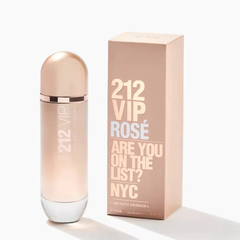 Carolina Herrera 212 VIP Rose-Are You On The List- NYC Perfume EDP- 125ml