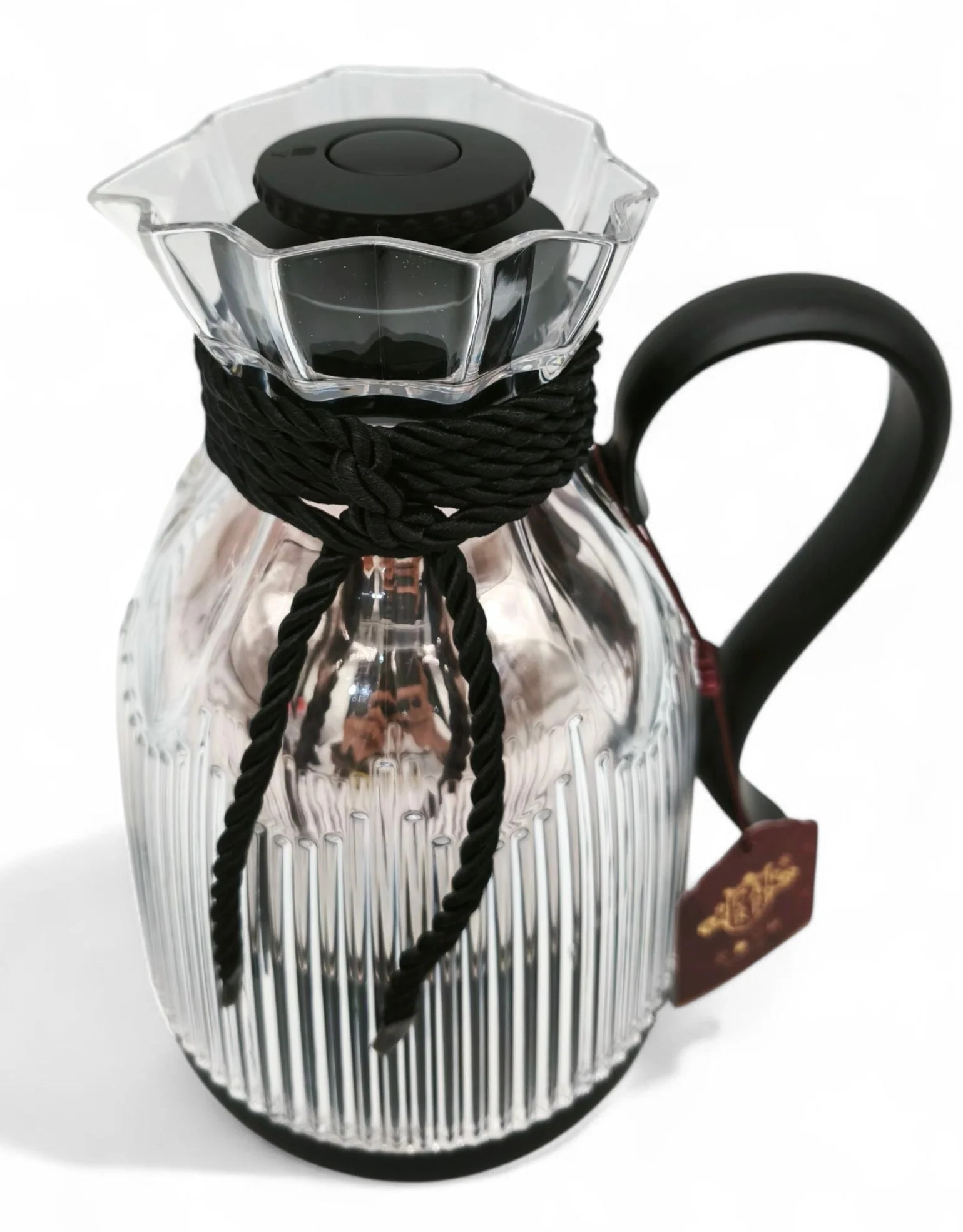 Carp Vacuum Flask 1Ltr Black Transparent With Sleek Design - Image 2