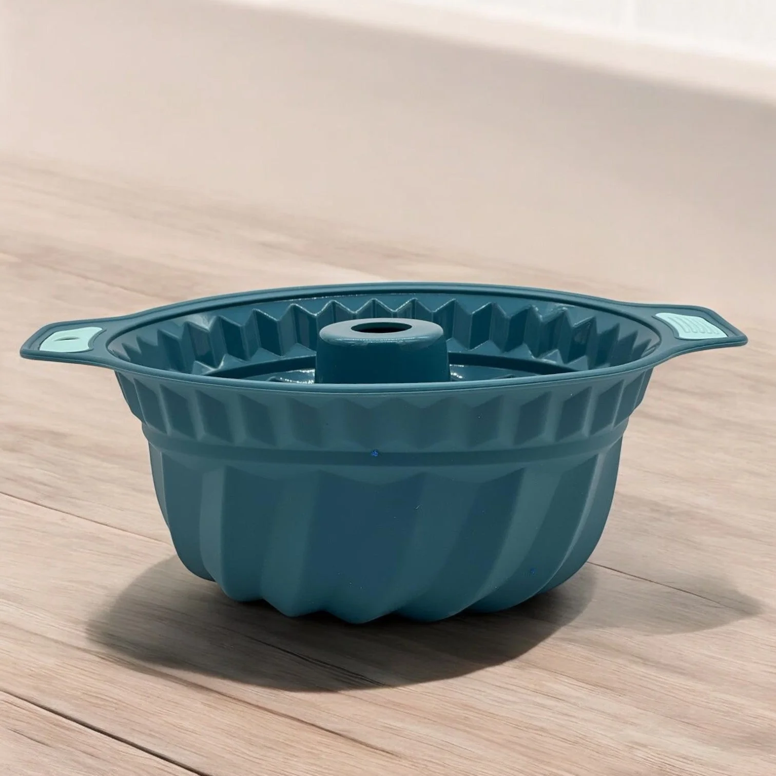 Casasunco Silicone Cake Mould 23cmX29cmX10cm-Teal - Image 2