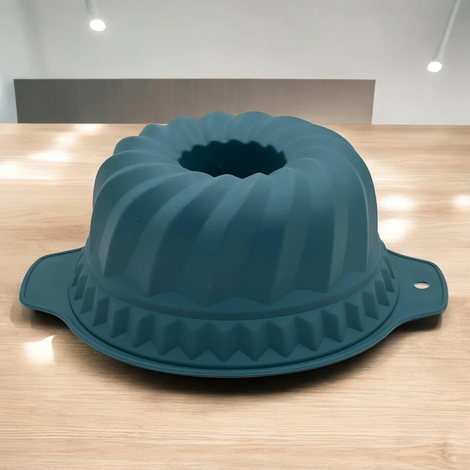 Casasunco Silicone Cake Mould 23cmX29cmX10cm-Teal - Image 4