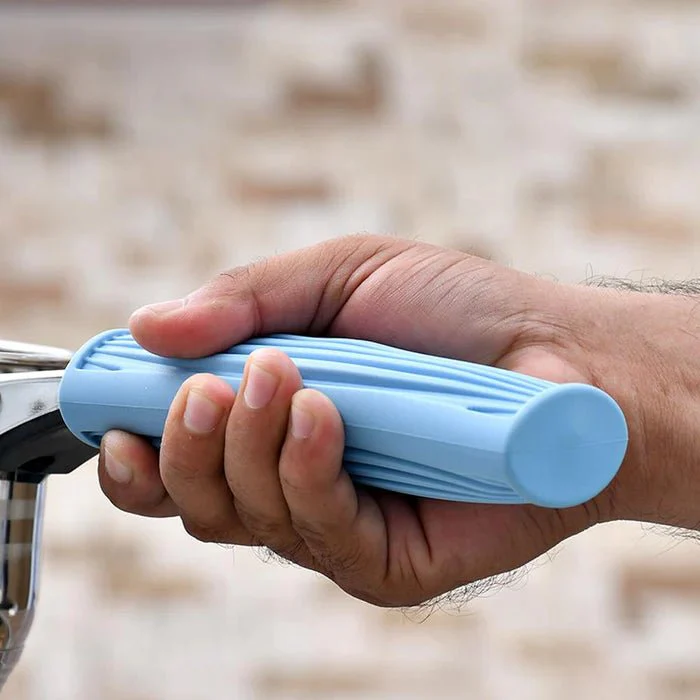 Casasunco Silicone Heat Resistant Pan Holder 15cmX5cm-Blue - Image 2