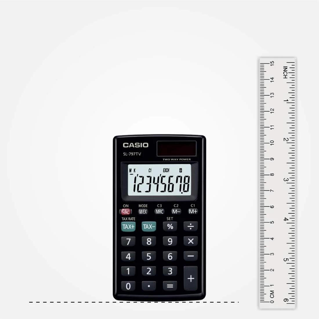 Casio SL-797TVBK Portable Calculator - Image 2