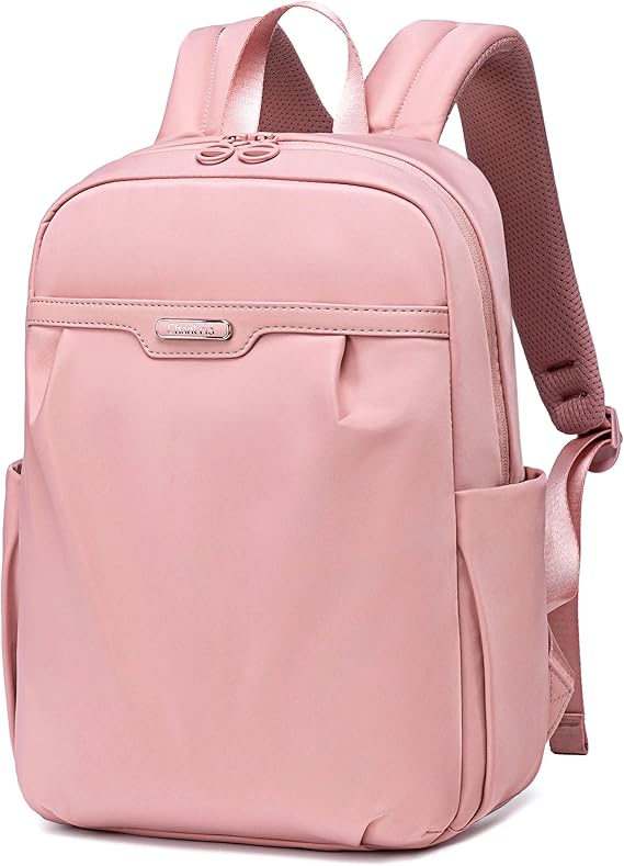 Chantria Premium Backpack 26.5cm*10cm*37cm for Woman, 100% Nylon Body with 100% Polyester Lining, Pink- CB00769