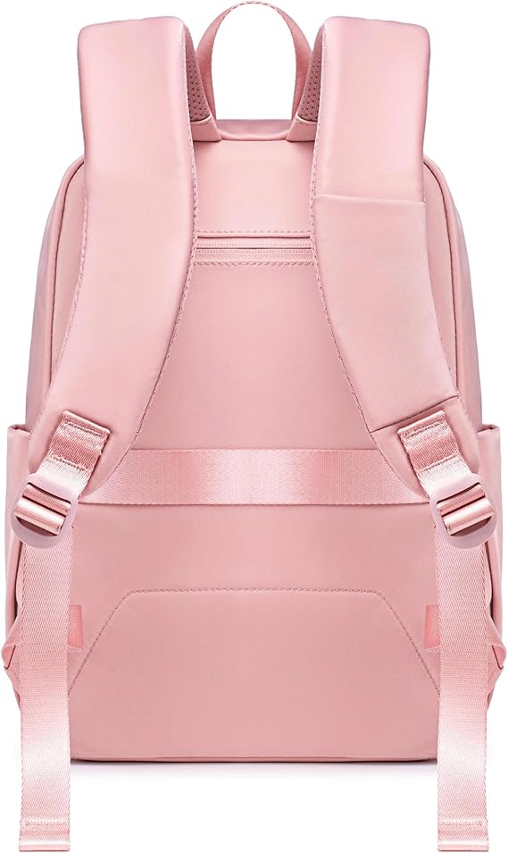 Chantria Premium Backpack 26.5cm*10cm*37cm for Woman, 100% Nylon Body with 100% Polyester Lining, Pink- CB00769 - Image 2