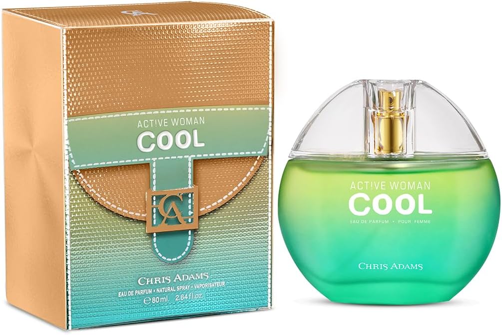 Chris Adams Active Woman Cool EDP-80ml - Image 2