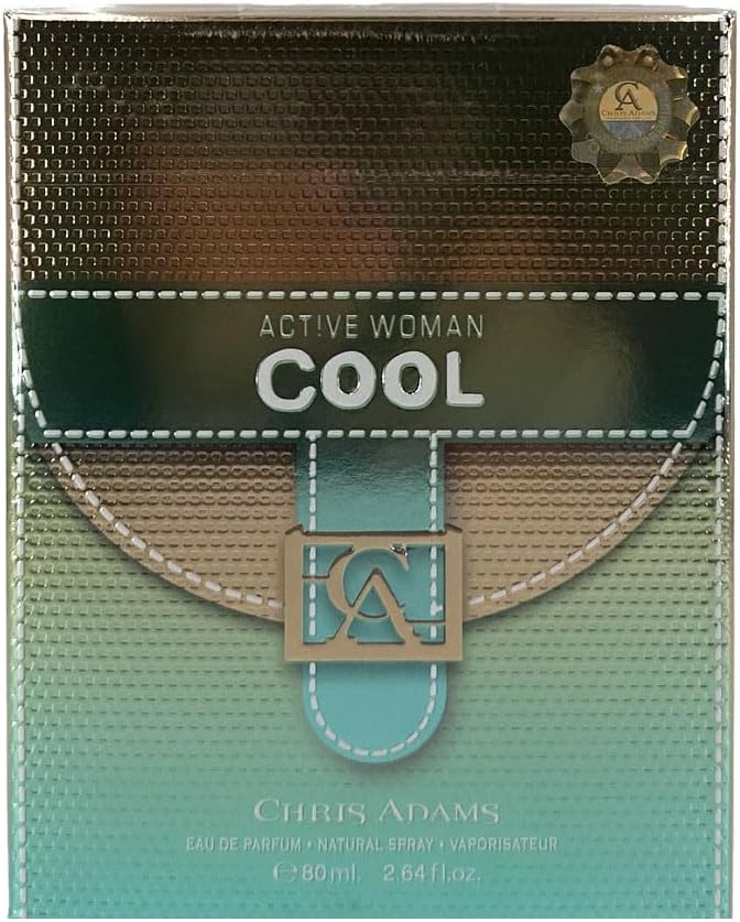 Chris Adams Active Woman Cool EDP-80ml - Image 5