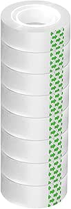 Clear Stationary Tape 8Pc