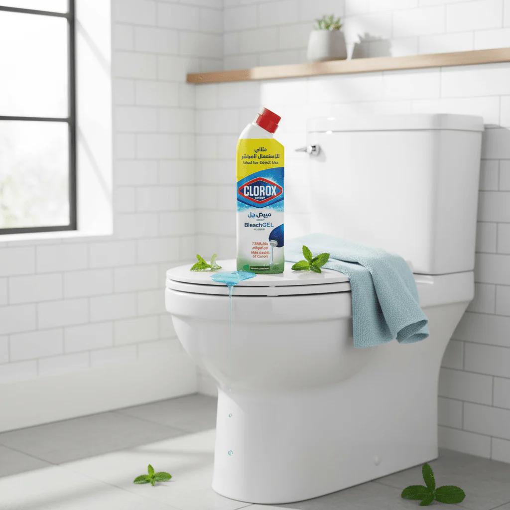 Clorox Bleach Gel and Cleaner Mint Freshness, Kills 99.9 Percent of Germs, Thick Gel Formula-750ml - Image 2