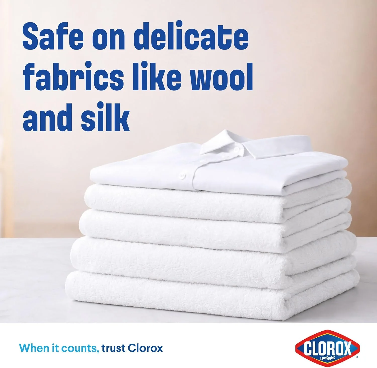 Clorox Clothes 4-in-1 Stain Remover 500ml, Without Chlorine Bleach, Keep Whites Like New - Image 6