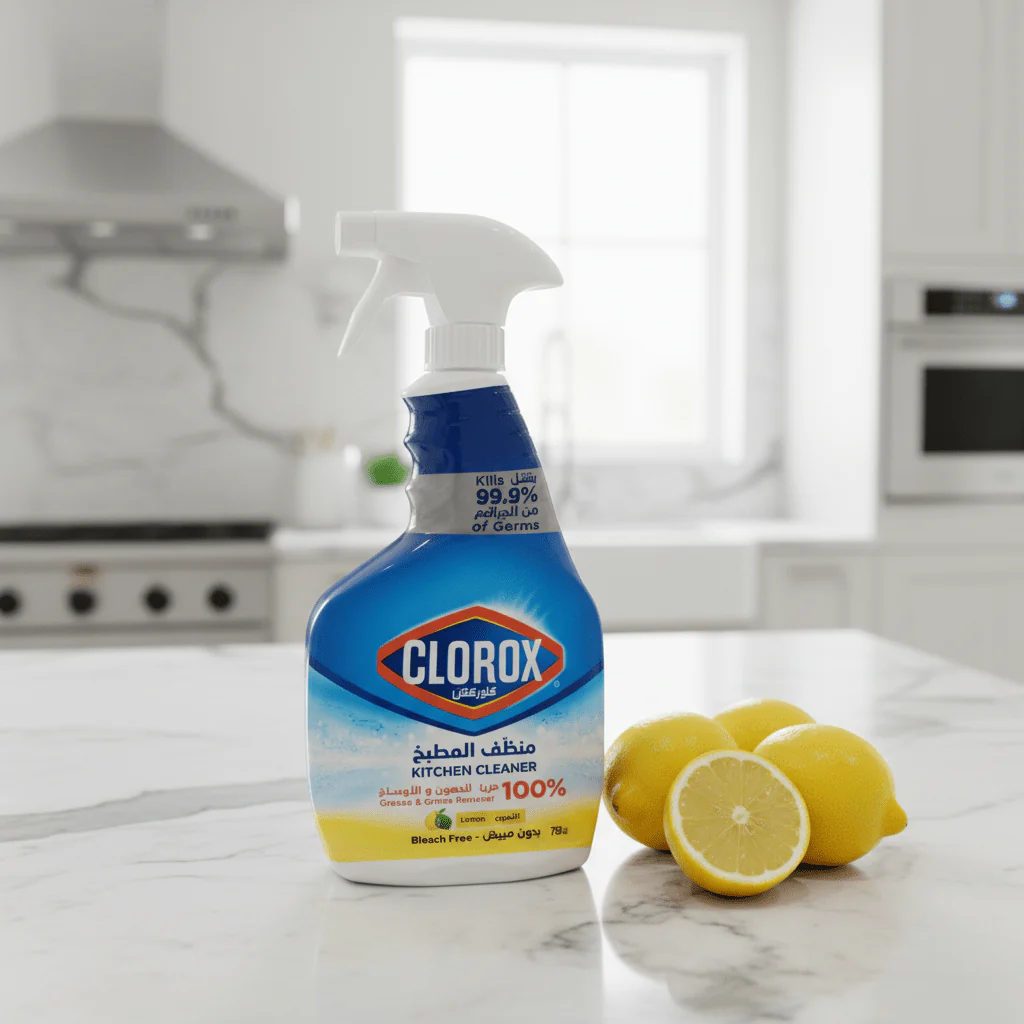 Clorox Kitchen Cleaner Lemon Spray -750ml - Image 2
