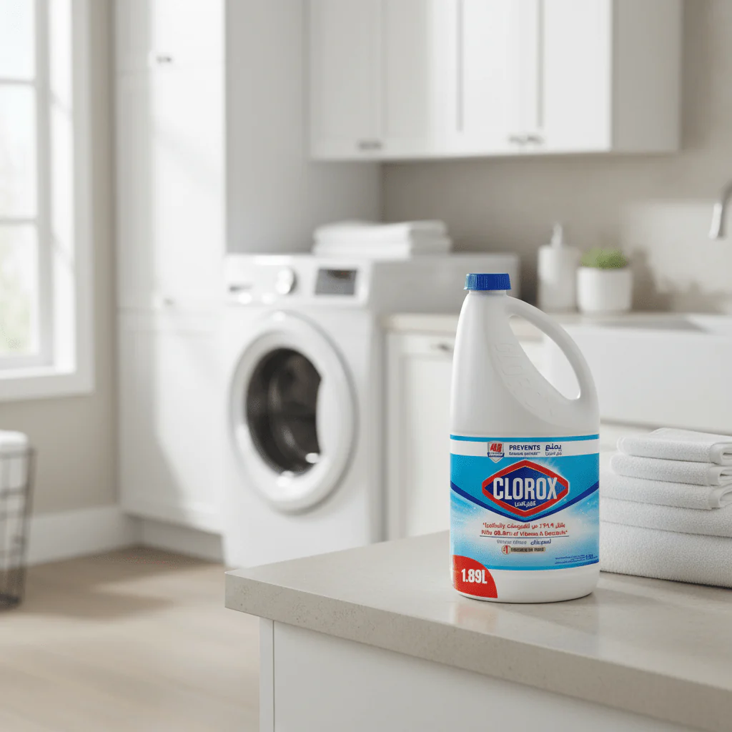 Clorox Liquid Bleach Kills 99.9% of Viruses and Bacteria, 48 Hours Prevents Bacteria Growth, Removes Stains-1.89L, - Image 2