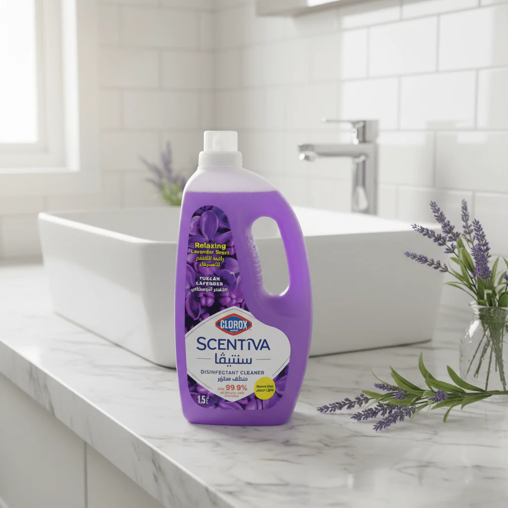Clorox Scentiva Lavender Multipurpose Disinfectant Cleaner-1.5L - Image 2