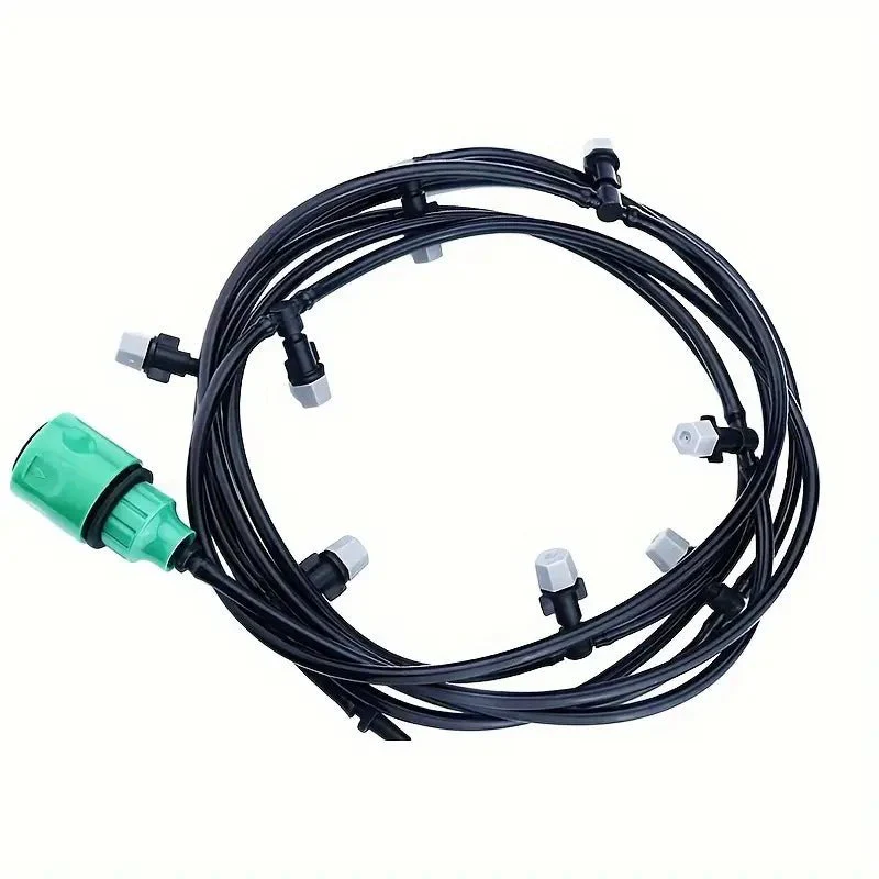 Colorfulyard Garden Drip Hose 10 Meter with 10 Sprayer Heads