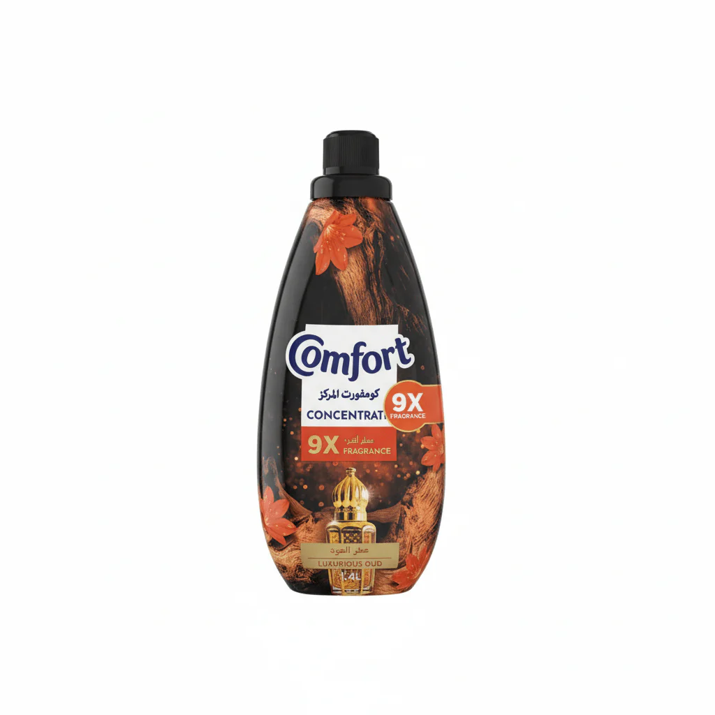 Comfort Concentrate Fabric Softener 1.4L, Luxurious Oud, 9X Fragrance, Colour Protection and Superior Softness