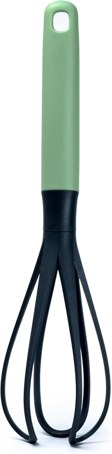 Cuisine Art Handle Nylon Whisk With Bind Card-30cm-Pesto Green & Black